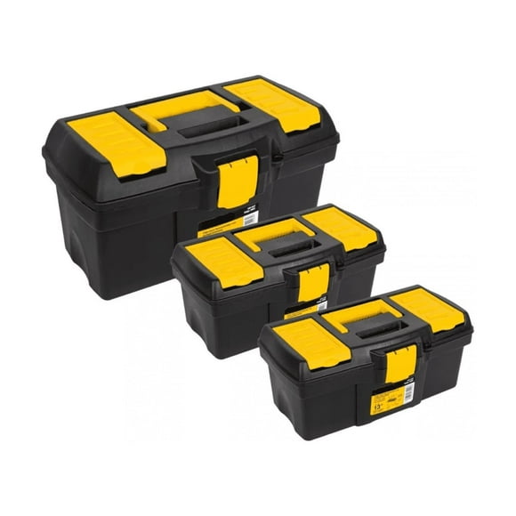 Kit  Cajas Para Herramientas Con Compartimentos (13' Y 16')