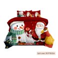 thumbnail image 3 of Teissuly Christmas Duvet Cover Single Size, Duvet Cover Set with Buttons Closure, Ultra Soft Washed Microfiber Bedding Comforter Cover with 2 Pillowcases for All Season Teissuly WER202311014212, 3 of 7
