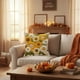 thumbnail image 4 of Otoño Almohada Cubiertas de Acción de Gracias Almohada 17.7x17.7 Pulgadas Otoño Calabaza Patrón Almohada Decorativa Abajo Tela Material Oculto Cremallera Decoración Del Hogar Otoño Decoración Del Hoga, 4 of 6