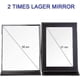 thumbnail image 2 of Large Folding Mirror,Travel Makeup Mirror with Adjustable Stand,Ultra-Thin Vanity Mirror, 2 of 5