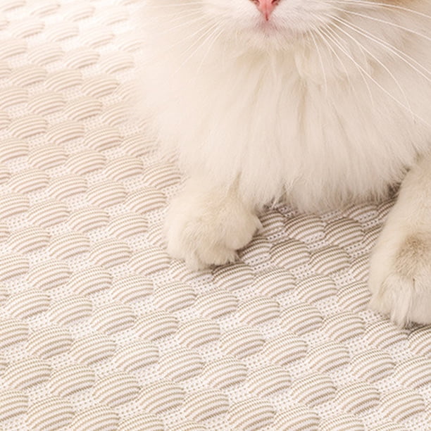 Almohadilla Para Perros Alfombrilla de refrigeración para perros y mascotas, alfombrilla antideslizante para camas de verano, alfombrilla para camas para perros, alfombrilla para mascotas (gris) Tmvgtek Libre de BPA