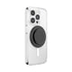 thumbnail image 2 of Phone Grip PopSockets para MagSafe Alum Triangle, moleteado, negro, 2 of 6