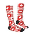 thumbnail image 3 of Junzan Fun Novelty Knee Warmer High Socks Maple Leaves1 Design, 3 of 9