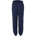 thumbnail image 3 of Hanes Youth COMFORTBLEND EcoSmart Fleece Pant,Navy,Small, 3 of 3
