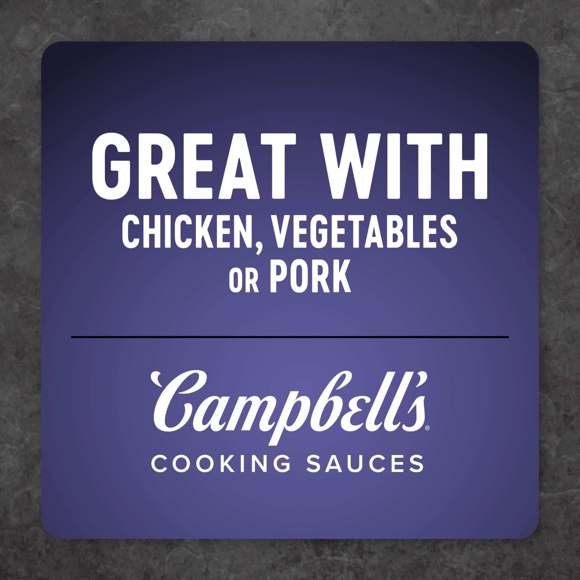 Campbell's Cooking Sauces, Classic Roasted Chicken Sauce, 12 oz Pouch