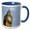 Blue/White, variant on 3drose, England, London, Big Ben Clock Tower - Eu33 Cmi0305 - Cindy Miller Hopkins, 11oz Two-tone Yellow Mug