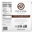 thumbnail image 6 of No Cow Vegan Protein Bars, Chocolate Fudge Brownie, Box of 12, 6 of 10
