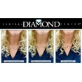 thumbnail image 4 of Lucita Simulated Birthstone Necklace in 925 Sterling Silver - Platinum Plated - 3 Prong - April, 4 of 7