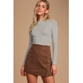 thumbnail image 5 of Wensney Women Skirt Comfortable Short Dress for Prom Party Casual Occasions Brown M, 5 of 9