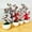 White, variant on Flower Artificial Potted Artificial Potted Flower Home Indoor Office Ornaments Outdoor Plant Boutique Decorative White Smile Home