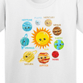 thumbnail image 4 of Inktastic Cute Planets, Solar System, Space, Cosmos, Galaxy Youth T-Shirt, 4 of 5