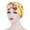 Yellow, variant on yuqude Full Coverage Hijab Women's Casual Chemo Headwear Loose Soft Turban Cap for All-Day Wear Yellow,One Size