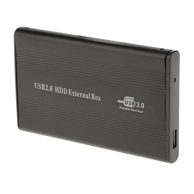 Carcasa para disco duro SSD HDD 2.5 pulgadas USB 2.0 Perfecl Negro
