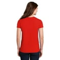 thumbnail image 3 of Gildan Ultra Cotton Women’s T-Shirt, Comfortable Short Sleeve Feminine Tee, Red, Sizes S-3XL, 3 of 5