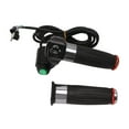 thumbnail image 2 of Electric Bike Twist Throttle Grips, 48V Cruise Function Double Circle Bike Throttle Grip Handlebar 1 Pair  For Electric Bikes, 2 of 8