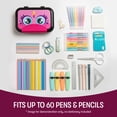 thumbnail image 5 of ZIPIT: Recycled Plastic Pencil Box - Pink Unicorn - Large Capacity Case, Character Stationery Organizer, School Supplies-Toy Holder, Snap Close, Kids, 5 of 10