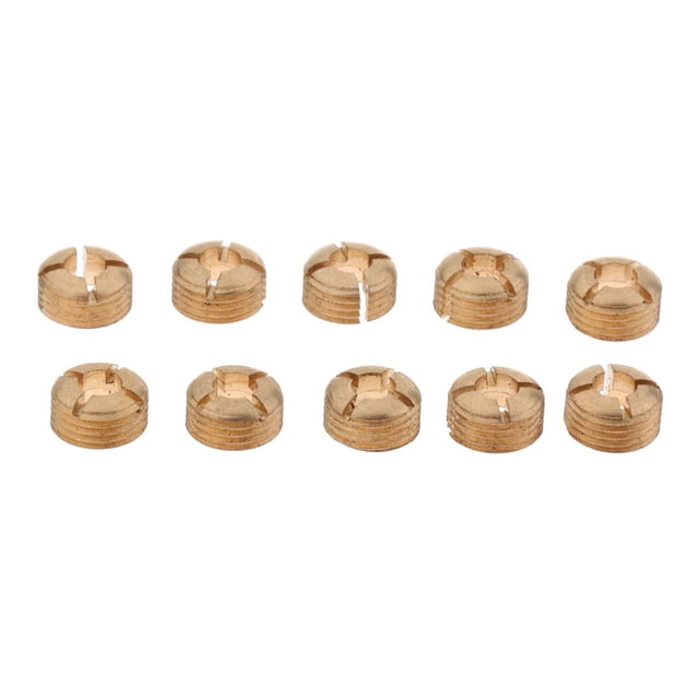 Tornillos de saxofón dorados 10 Unids / Pack perfecl