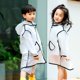 thumbnail image 2 of Transparent Children Raincoat Safty PVC Cute Capa De Chuva Infantil Waterproof Kids Rain coat Cover Hooded Poncho Rainwear yaoshenbao LED, 2 of 2