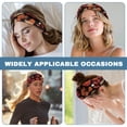 thumbnail image 6 of COEQINE Thanksgiving Pumpkin Nurse Button Headband Maple Leaves Thin Nurse Button Headbands for Healthcare Workers Ideal for Medical and Nursing Use Nurse Headbands Elastic, 6 of 7