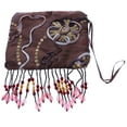 thumbnail image 1 of Mi Amore Floral Design Coin Purse Brown/Multicolor, 1 of 2