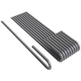 thumbnail image 2 of Estacas de refuerzo Gancho U/J Extra resistente, 【12 pulgadas de largo suficiente】 Estacas de acero recubiertas a prueba de óxido de 1/4 pulgadas Anclajes de tierra, estaca de jardín (gancho, 2 of 5