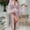 Pink, variant on Naittoop Robes for Women Long Knit Bathrobe Lightweight Long Sleeves Kimono Robe Soft Solid Color Sleepwear with Pockets