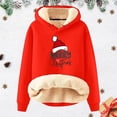 thumbnail image 1 of MHFRRA Sweat à Capuche pour Hommes Automne/hiver Imprimé de Noël Chaud S, 1 of 3