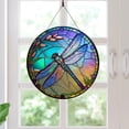 thumbnail image 4 of Hanging Wreath, Colorful Circular Wall Decoration, Window Decoration, Festival Decorations, 16 * 16* 0.4cm Christmas Decorations for Home On 2024, 4 of 8