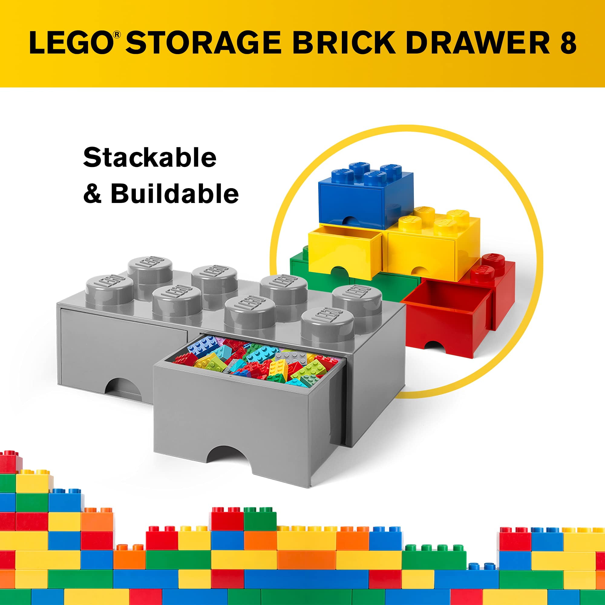 Lego stackable storage hotsell