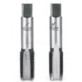 thumbnail image 1 of 1 Pair Right Hand Machine Straight Fluted Fine Thread Metric Connector Hand Tap, 1 of 9