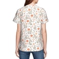 thumbnail image 7 of Wukai Flower Rabbit Youth Unisex Short Sleeve T-Shirt for Boys, Girls, Teens, and Kids-X-Large, 7 of 7