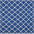 thumbnail image 2 of Safavieh Dhurries 6' Square Hand Woven Flat Weave Wool Rug, 2 of 2