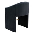 thumbnail image 5 of Emas Counter Stool Midnight Gray Counter Stool, Modern Style, Soft and smooth velvet fabric, Plywood, Indoor Bar, 5 of 7