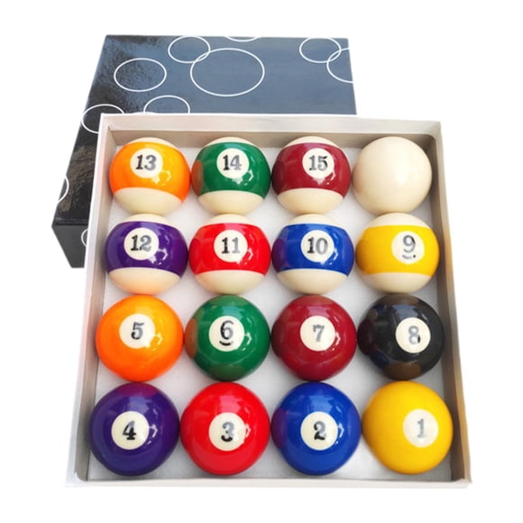 S SERENABLE 16 Pcs Balles de Billard Professionnelles Accessoires de Billard