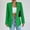 Green, variant on Babysbule Winter Coats for Women Fashion Women's Color Long Sleeve Slim Tops Blouse Suit Outwear