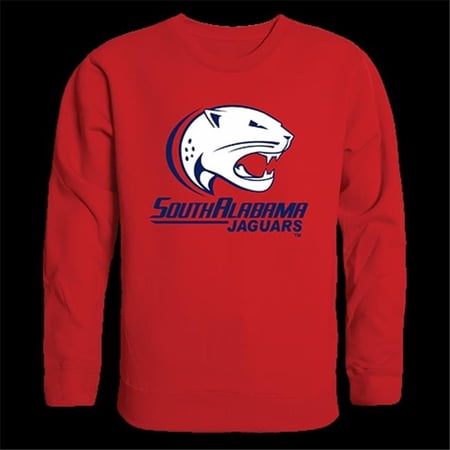W Republic Products  College Crewneck, South Alabama, Red - Small