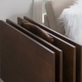 thumbnail image 6 of Linon Tannan 5 Piece Oversized Rectangular Tray Table Set in Hazelnut Brown Wood, 6 of 24
