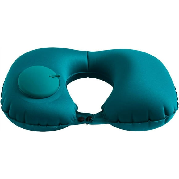 Travel Pillow Lightweight Neck Pillow Fast Inflating Fatigue Relief Manual Inflatable U Shape Cervical Vertebra Pillow