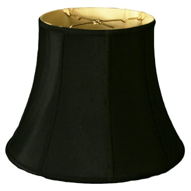 Royal Designs 12" Modified Bell Lamp Shade Black
