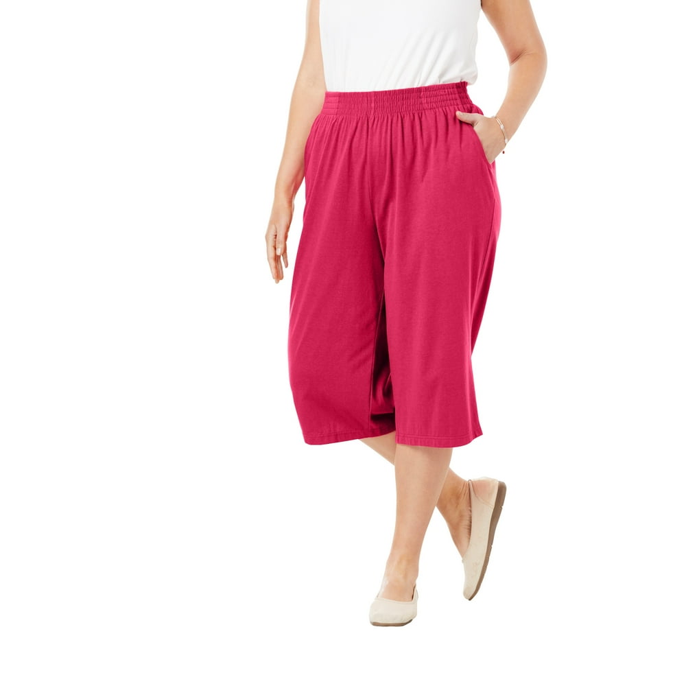 northcrest knit pants plus size