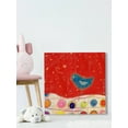 thumbnail image 6 of Marmont Hill Feathers, Dots & Stripes VIII Canvas Wall Art, 6 of 7