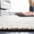 thumbnail image 4 of SAFAVIEH Marbella Devereux Striped Area Rug, Natural/Beige, 6' x 6' Round, 4 of 8