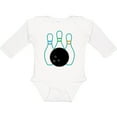 thumbnail image 3 of Inktastic Bowling Team Bowler Gift Boys or Girls Long Sleeve Baby Bodysuit, 3 of 5