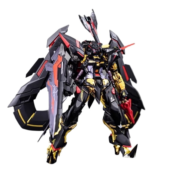 HG 1/144  Astray Gold Frame Assembly Model Kit Action Figures With Flight Pack Weapons Set Desktop Ornament Gift Collection Toys