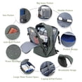 thumbnail image 2 of Mochila de viaje MOLNIA Large Waterproof 50L para hombre y mujer, 2 of 6