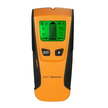 

Stud Finder 3 in 1 Multi-functional LCD Digital Wall Detector Metal Wood AC Cable Live Wire Scanner