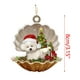 thumbnail image 3 of pieza de pegatinas navideñas/colgantes para rbol de Navidad, decoracin exquisita para el hogar, granjas, fiestas., 3 of 4