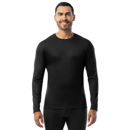 Realtree Men s Performance Base Layer Thermal Shirt Black M