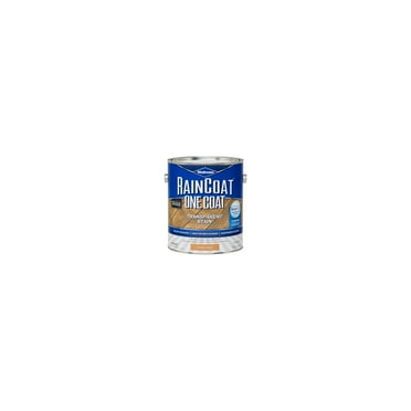 Wolman 288337 RainCoat One Coat Transparent Stain, 1-Gallon, Natural Cedar