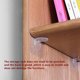 thumbnail image 3 of Injueey Gancho autoadhesivo de 4 Uds., accesorio de almacenamiento interior para cocina y hogar, colgador de pared resistente, fijador de Almacenamiento y organización del hogar Normal/7*7cm, 3 of 6